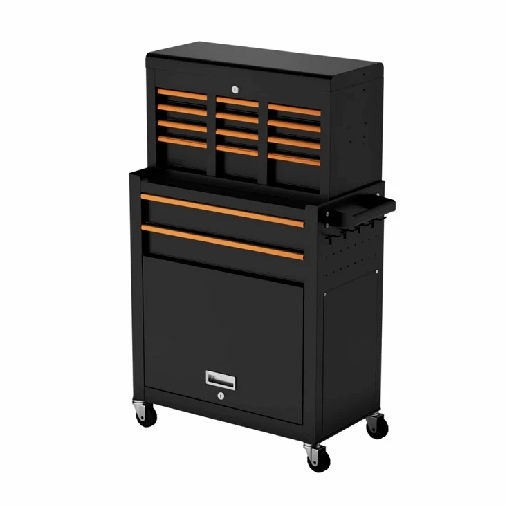 Tool Cart With Locking Top