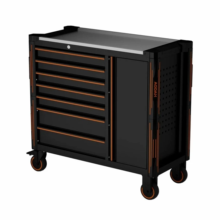 Tool Cart With Side Cabinet